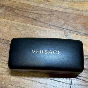 Versace Black and Gold Eyewear Case